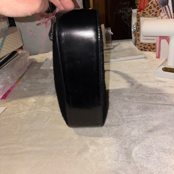 Dolce & Gabbana Vintage Black Calf Hair and Patton Leather Mini Bag - Picture 9 of 13